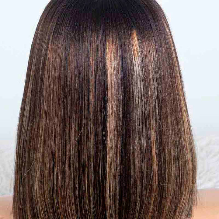 Clearance - 13x6" Indian Hair - 10" Yaki Size-1 - MTY-5004