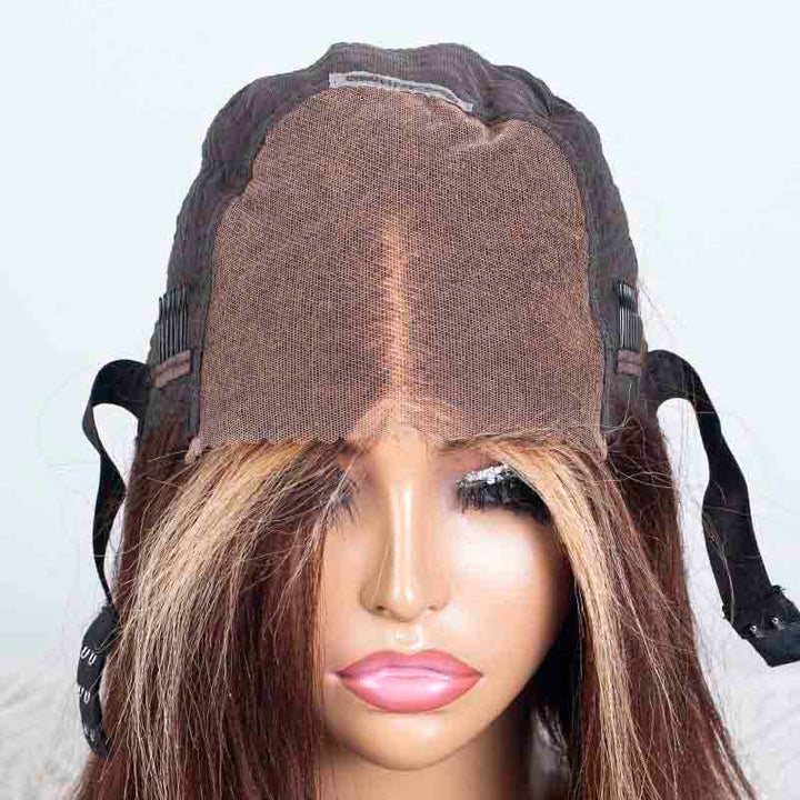 Clearance - 5X5" Indian Hair - 10" Yaki Average- MTY-4992