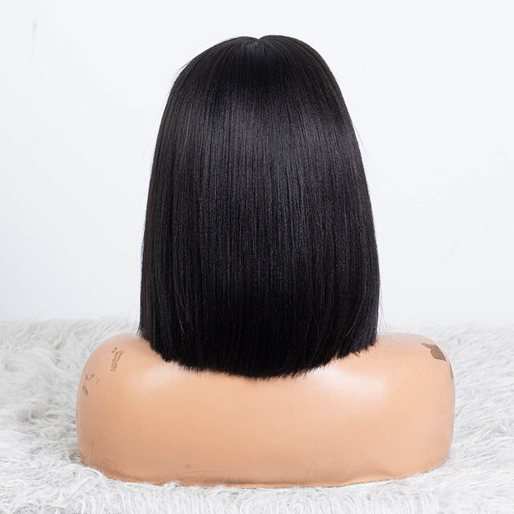 Clearance - 13x6'' Lace Front Wig Malaysian Hair - 10" Yaki Size 1 - MTY-4996