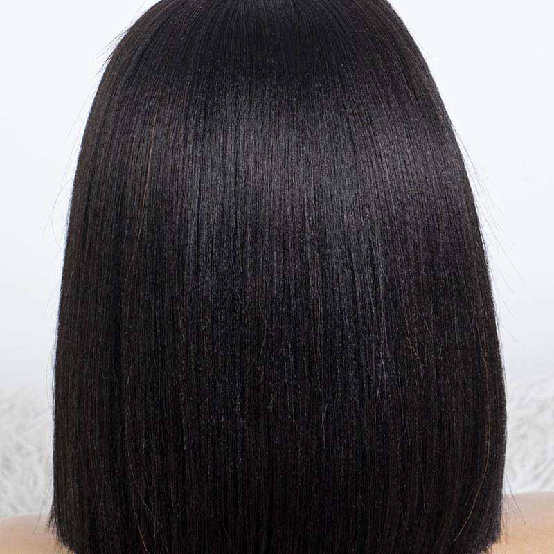 Clearance - 13x6'' Lace Front Wig Malaysian Hair - 10" Yaki Size 1 - MTY-4996