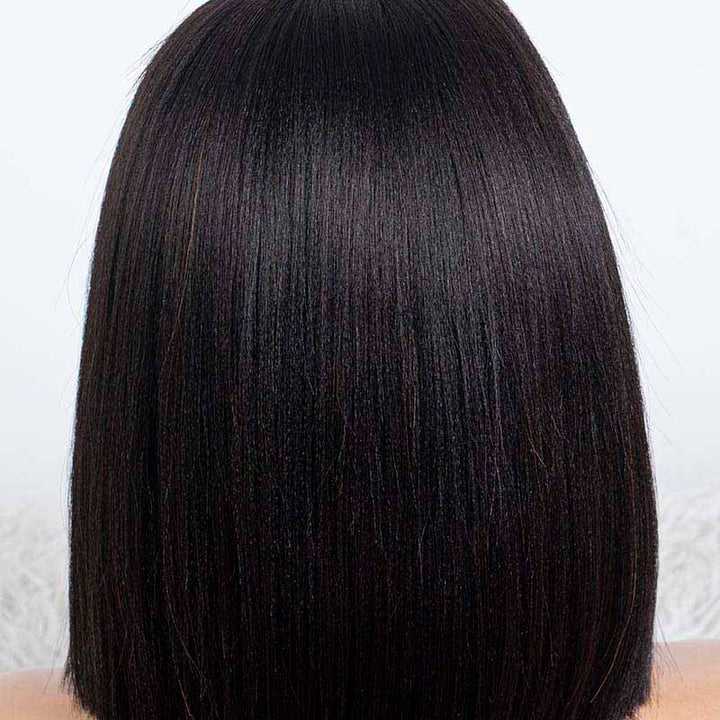 Clearance - 13x6'' Lace Front Wig Malaysian Hair - 10" Yaki Size 1 - MTY-4996