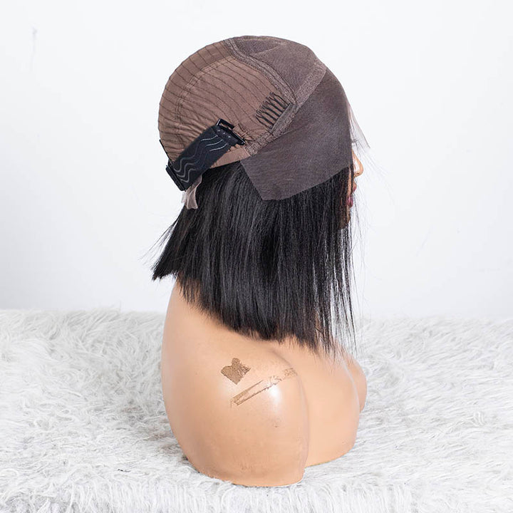 Clearance - 13x6'' Lace Front Wig Malaysian Hair - 10" Yaki Size 1 - MTY-4996
