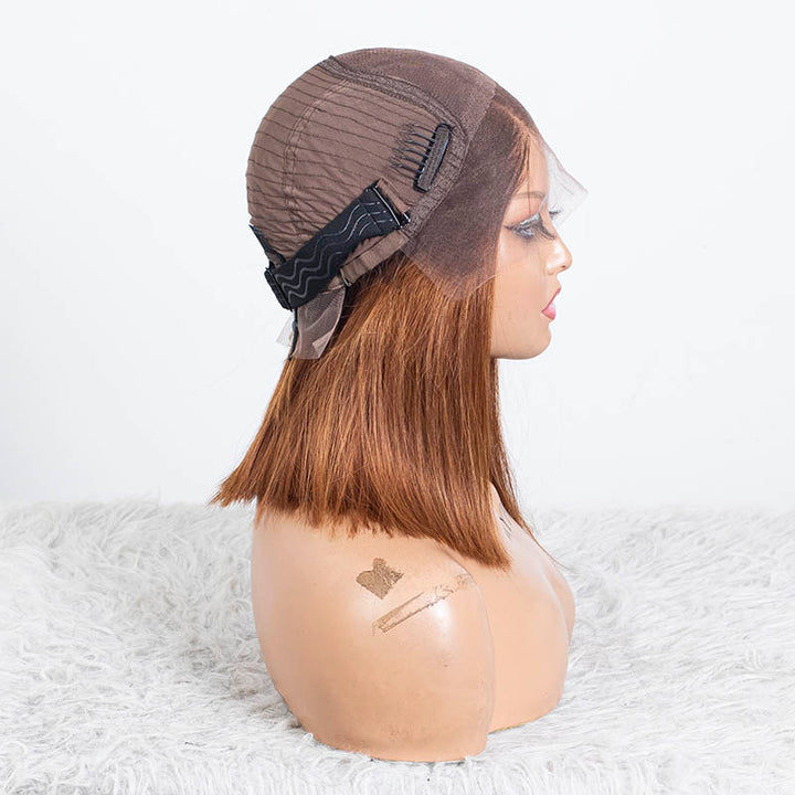 Clearance - 13x6'' Lace Front Wig Malaysian Hair - 12" Silky Size 1 - MTY-4999