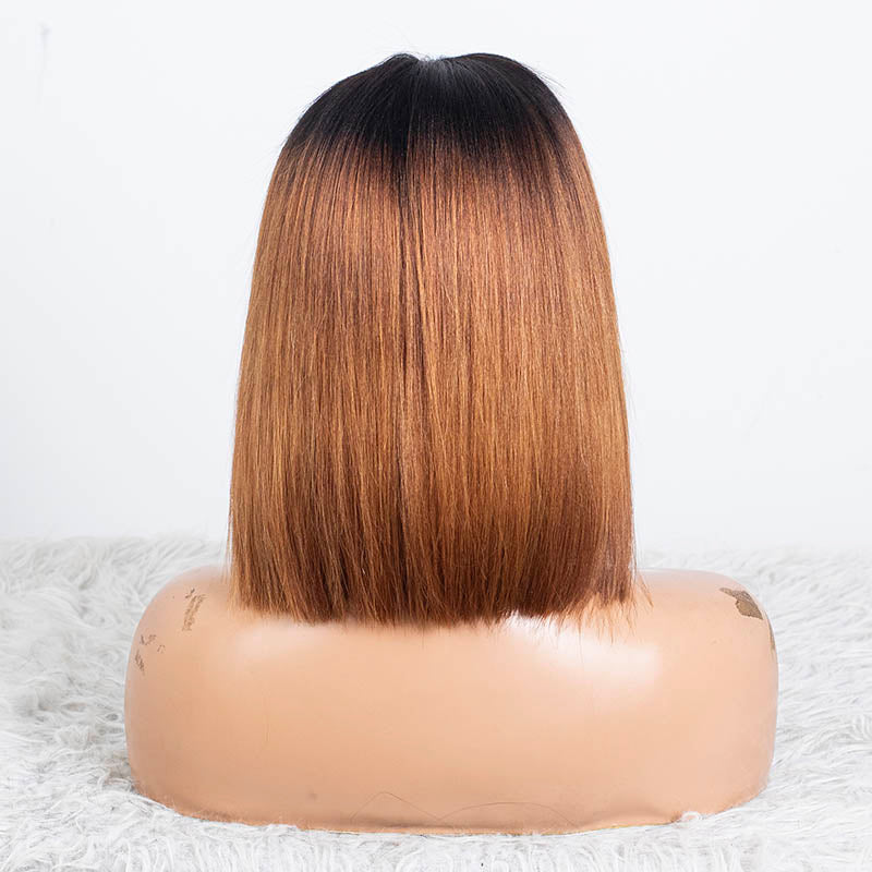 Clearance - 13x6'' Lace Front Wig Indian Hair - 10" Yaki Size 1 - MTY-5011