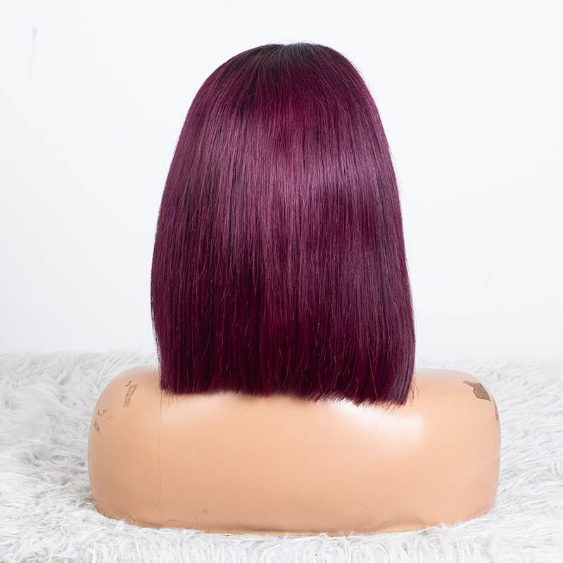 Clearance - 13x6'' Lace Front Wig Indian Hair - 10" Silky Size 1 - MTY-5005