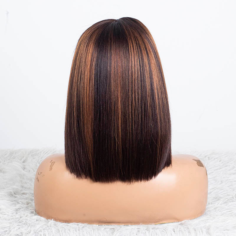 Clearance - 13x6 Lace Front Wig Indian Hair - 10" Yaki Size 1 - MTY-4993