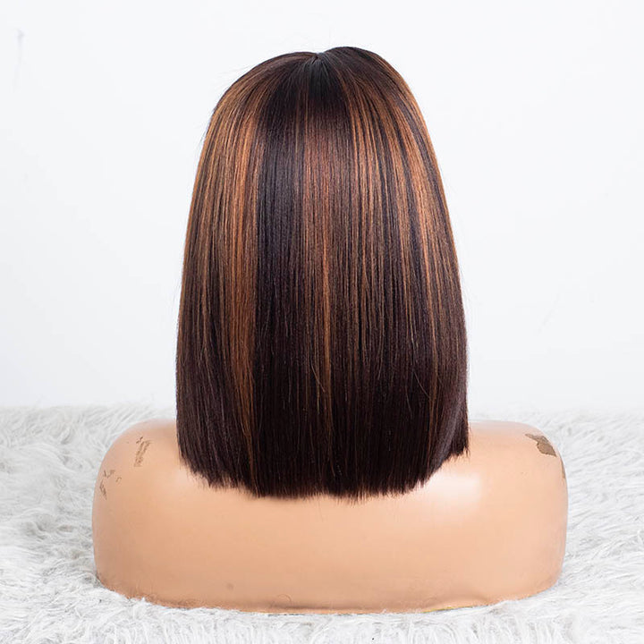 Clearance - 13x6 Lace Front Wig Indian Hair - 10" Yaki Size 1 - MTY-4993