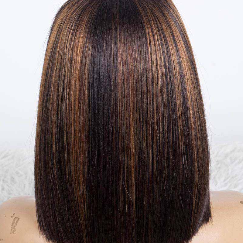 Clearance - 13x6 Lace Front Wig Indian Hair - 10" Yaki Size 1 - MTY-4993