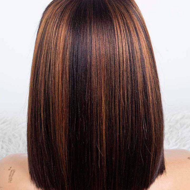 Clearance - 13x6 Lace Front Wig Indian Hair - 10" Yaki Size 1 - MTY-4993