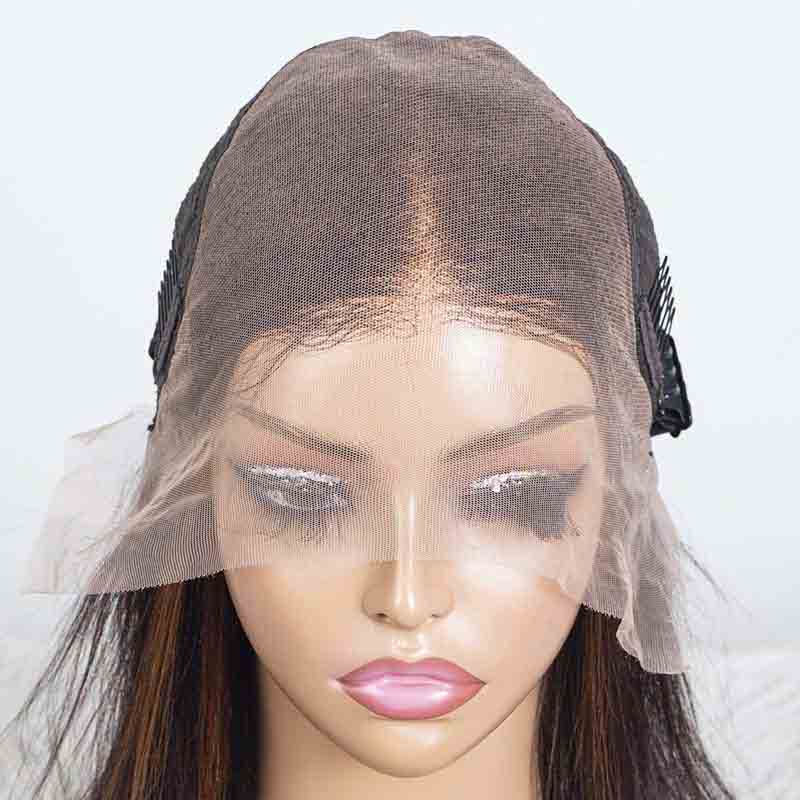 Clearance - 13x6 Lace Front Wig Indian Hair - 10" Yaki Size 1 - MTY-4993