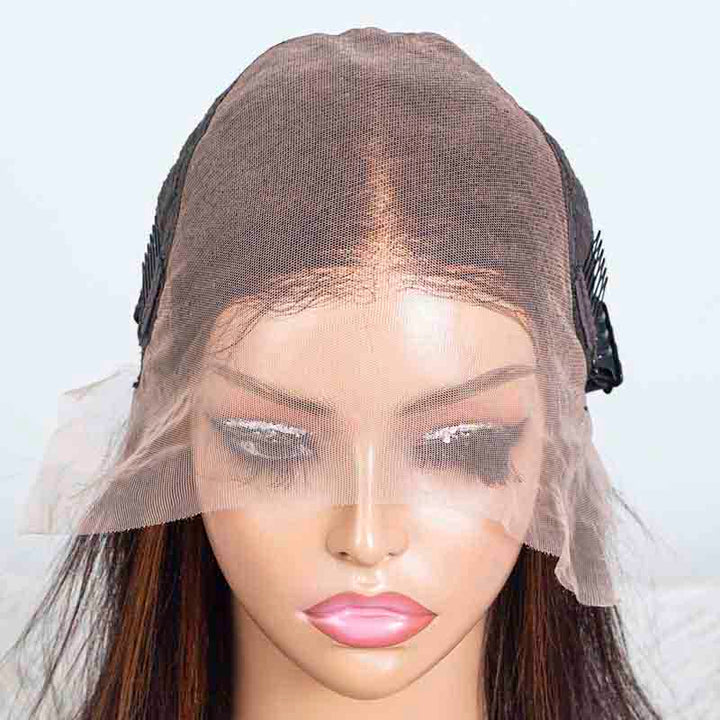 Clearance - 13x6 Lace Front Wig Indian Hair - 10" Yaki Size 1 - MTY-4993
