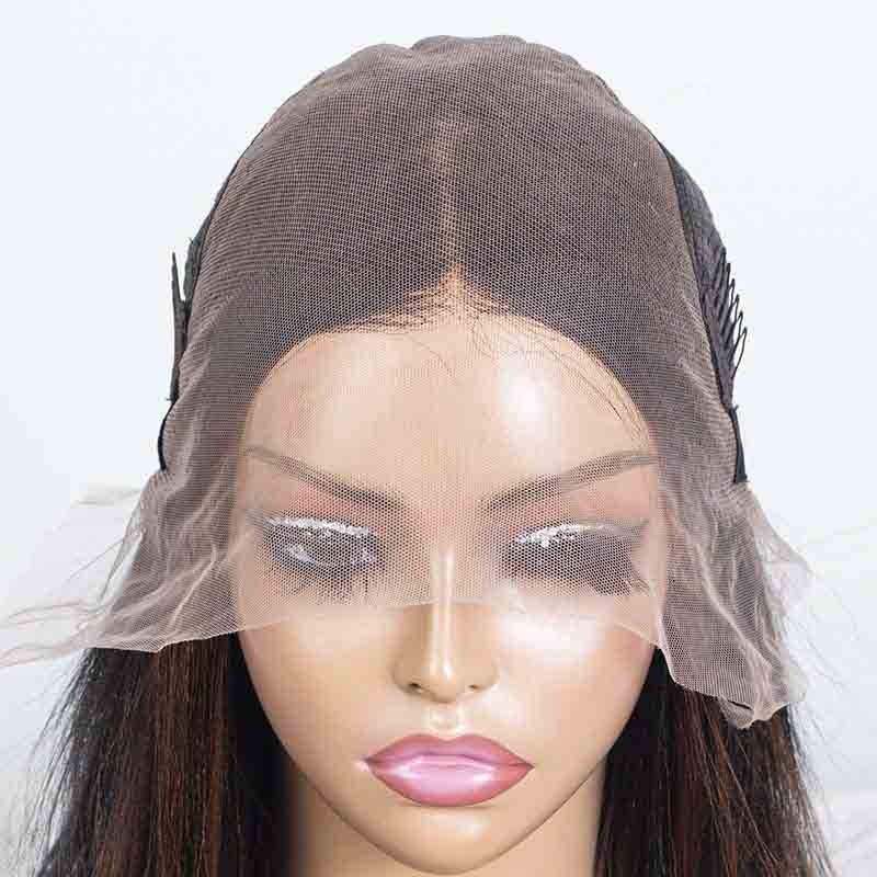 Clearance - 13x6 Lace Front Wig Indian Hair - 12" Yaki Size 2 - MTY-5010
