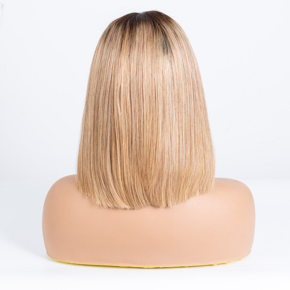 Clearance - 13x4'' Lace Front Wig  Indian Hair - 10" Silky Size 1- MT-3856