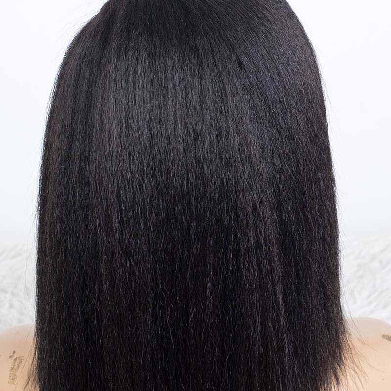 Clearance - 13x6 Lace Front Wig Indian Hair - 12" Kinky Size 1 - MTY-5013