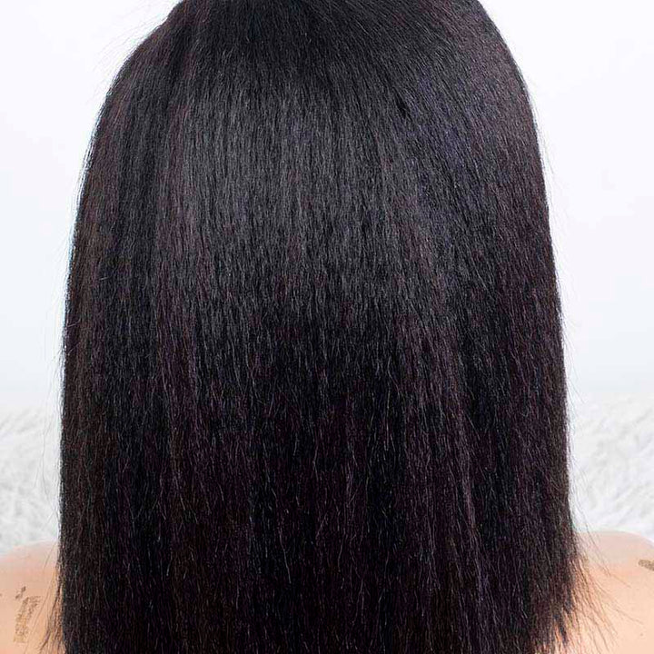 Clearance - 13x6 Lace Front Wig Indian Hair - 12" Kinky Size 1 - MTY-5013