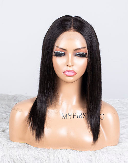 Clearance - 13x4" Lace Front Wig Indian Hair - 14" Silky Size 1 - MTY-2400