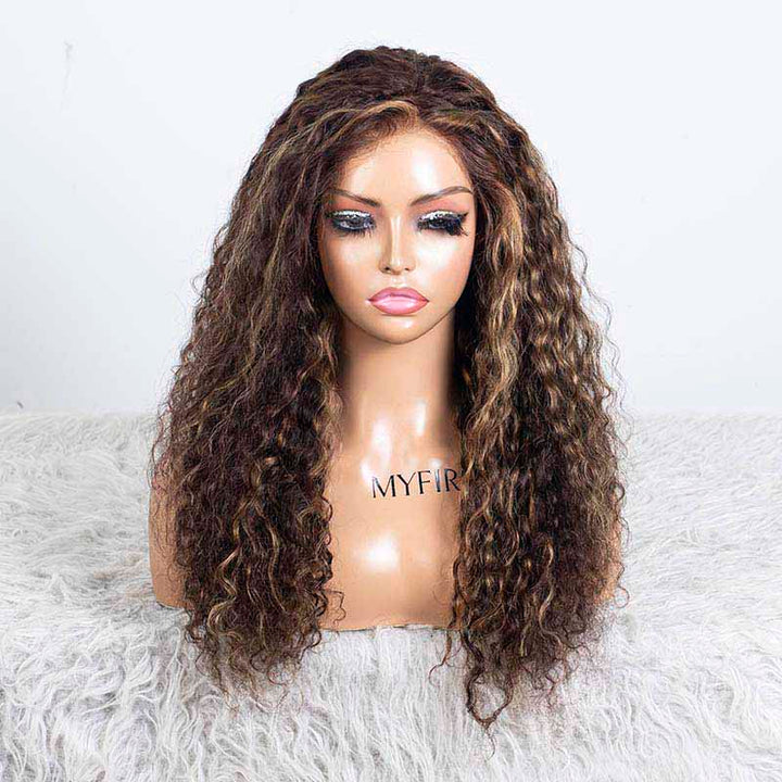 Clearance - 5x5 Glueless Closure Wig Indian Hair - 18" Silky Size 1 - MTY-5009