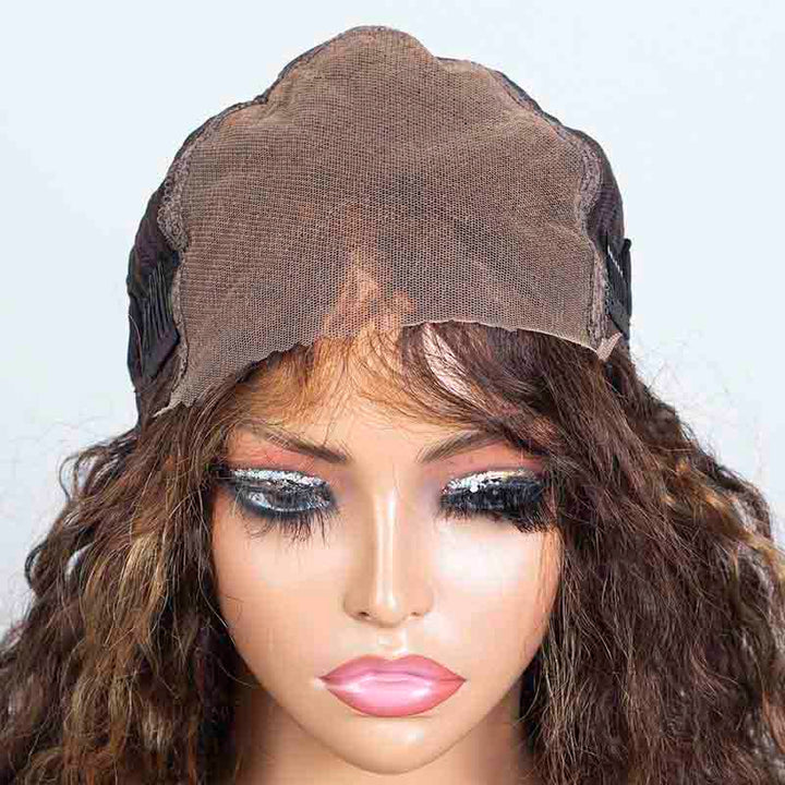 Clearance - 5x5 Glueless Closure Wig Indian Hair - 18" Silky Size 1 - MTY-5009