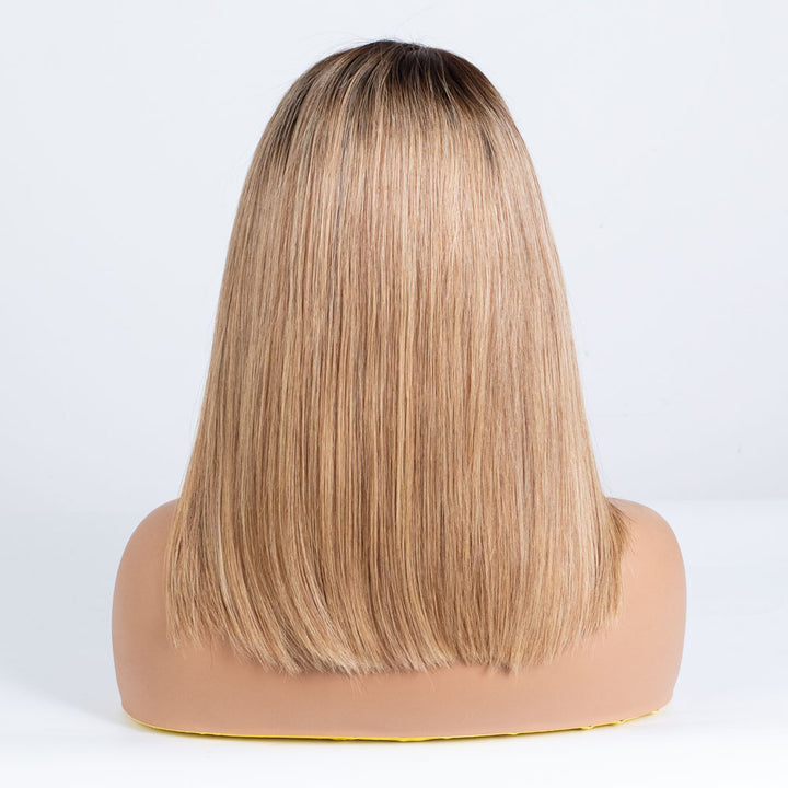 Clearance - 13x4'' Lace Front Wig  Indian Hair - 12" Silky Size 2- MT-3855