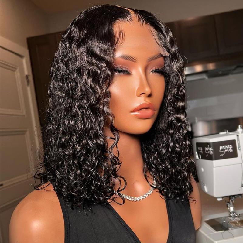 14-16 Inch Deep Wavy Curly HD Lace Wear & Go Glueless Wig - CLC005 ...