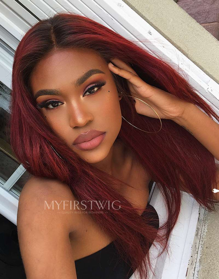 14-24 Inch Malaysian HD Swiss Lace Knotless 5x5 Wear & Go Glueless Wig - HSK001