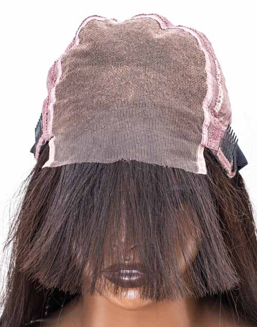 Clearance - 5x5" Lace Wig Malaysian Hair - 16" Silky Size 1 - MTY-246