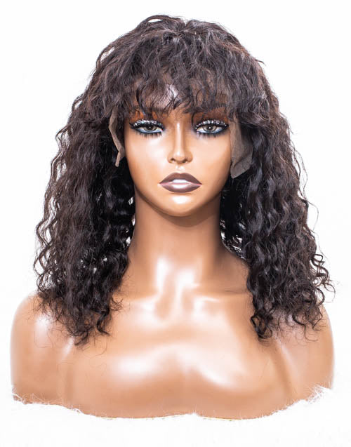 Clearance - 13x4" Lace Front Wig Indian Hair - 16" Silky Size Average - MTY-247