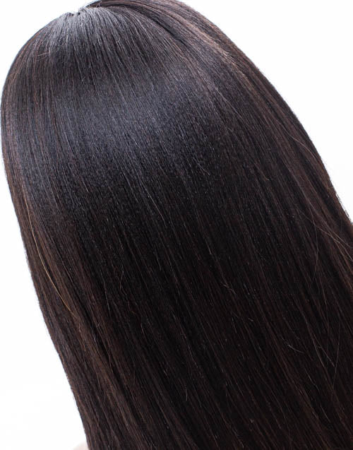 Clearance -  5x5“ Closure Wig Malaysian Hair - 14" Yaki Size 1 - MT-2807