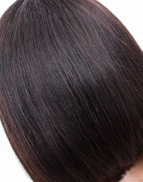 Clearance - 13x4" Lace Front Wig Indian Hair 180% Density - 10" Yaki Size Average - MTY-461