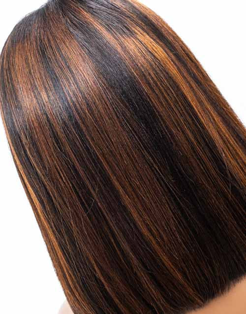 Clearance - 13x6" Lace Front Wig Indian Hair - 12" Yaki Size 1 - MT-2865