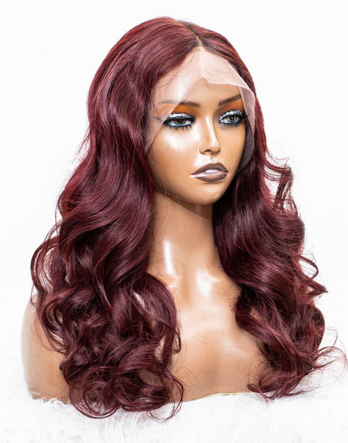 Clearance - 13x1" T Part Lace Wig Indian Hair - 18" Silky Size 2 - MTY-632