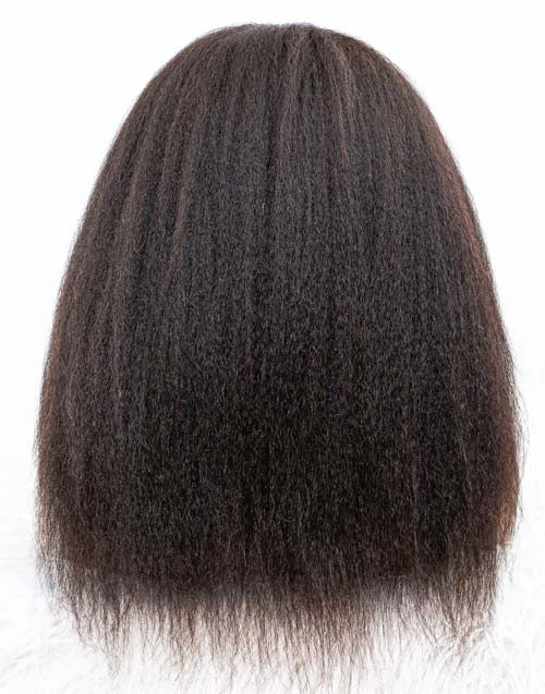 Clearance - Headband Wig Glueless No Lace Indian Hair Wig - 16" Kinky Size 1 - MHY-06