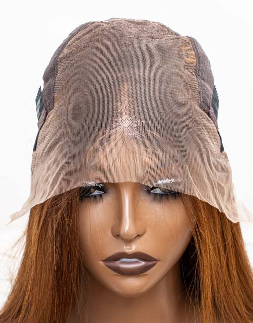 Clearance - 13x6" Lace Front Wig Indian Hair - 16" Yaki Size 1 - MTY-388