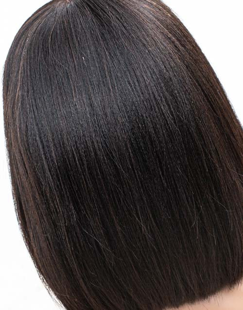 Clearance - 13x6" Lace Front Wig Malaysian Hair - 10" Yaki Size 1 - MTY-815