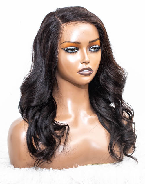 Clearance -13x6" Lace Front Wig Indian Hair - 16" Silky Size 1 - MTY-814