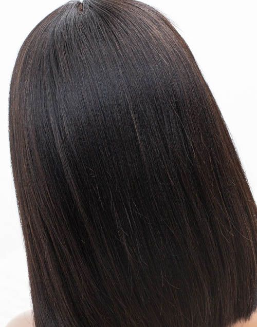 Clearance - 13x6" Lace Front Wig Malaysian Hair - 12" Yaki Size 1 - MTY-869