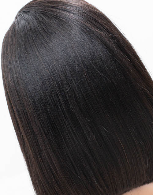 Clearance - 13x6“ Lace Front Wig Indian Hair - 10" Yaki Size 2 - MTY-909