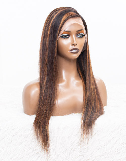 Clearance - 13x6" Lace Front Wig Indian Hair - 18" Silky Size 1 - MTY-883