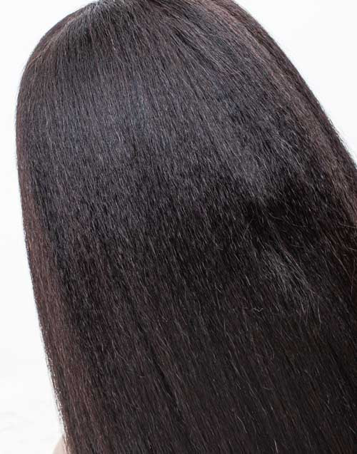 Clearance - 13x6" Lace Front Wig Indian Hair - 16" Kinky Size 2 - MTY-853