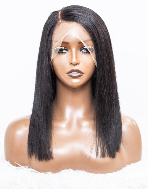 Clearance - 360 Full Lace Wig Indian Hair - 14" Silky Size 1 - MTY-847