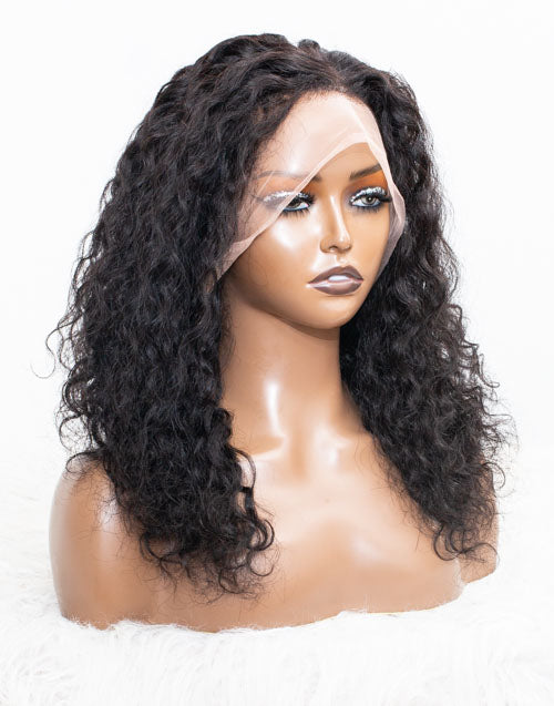 Clearance - 13x6“ Lace Front Wig Indian Hair - 14" Silky Size 1 - MT-3011