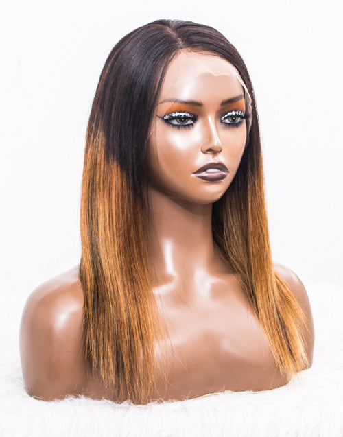 Clearance - 13x4.5" Lace Front Wig Malaysian Hair - 14" Silky Size 1 - MTY-146