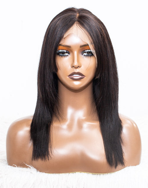 Clearance - 13x6" Lace Front Wig Indian Hair - 16" Silky Size Average - MTY-959