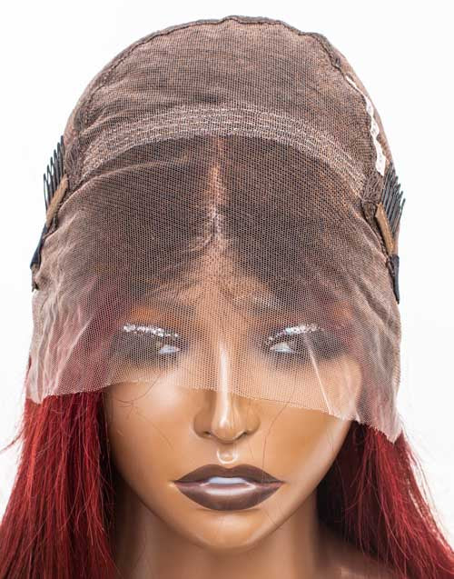 Clearance - 13x6" Lace Front Wig Malaysian Hair - 18" Yaki Size 2 - MTY-945