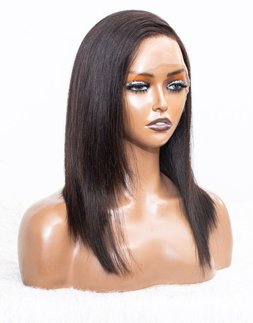 Clearance - 13x4.5" Lace Front Wig Malaysian Hair - 14" Silky Size 1 - MTY-950