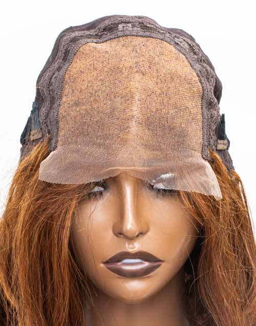 Clearance - 4x4" Closure Wig Indian Hair - 16" Silky Size Average - MTY-968