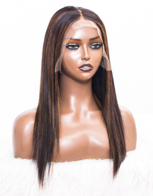Clearance - 13x6 Lace Wig Indian Hair - 16" Silky Size 1 - MT-2660