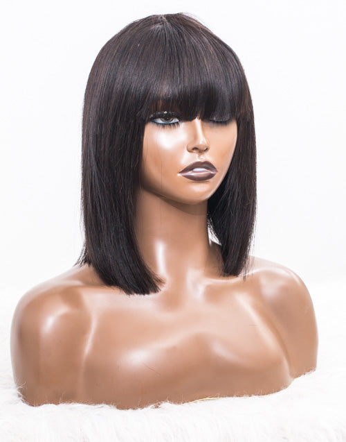 Clearance - Scalp Top Wig Indian Hair - 12" Silky Size 2 - MCY-05