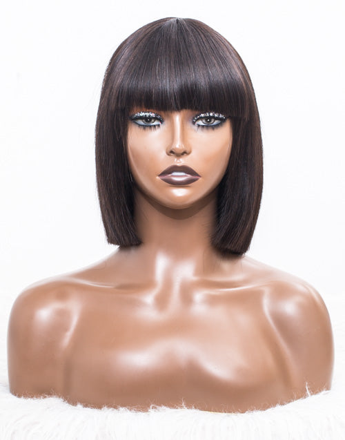 Clearance - Scalp Top Wig Indian Hair - 10" Silky Size 1 - MCY-06