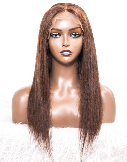 13x4 Lace Wig Indian Hair - 18" Silky Size Average - MTY-482